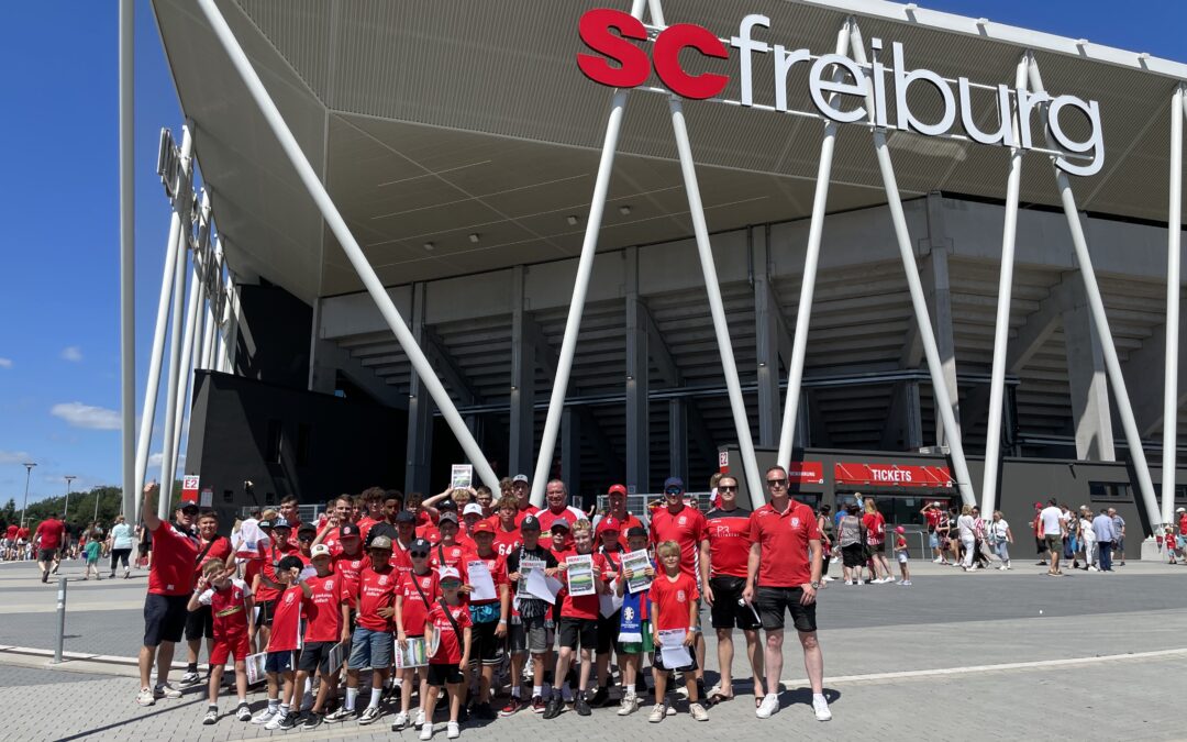 im EuropaPark-Stadion – SVS on tour