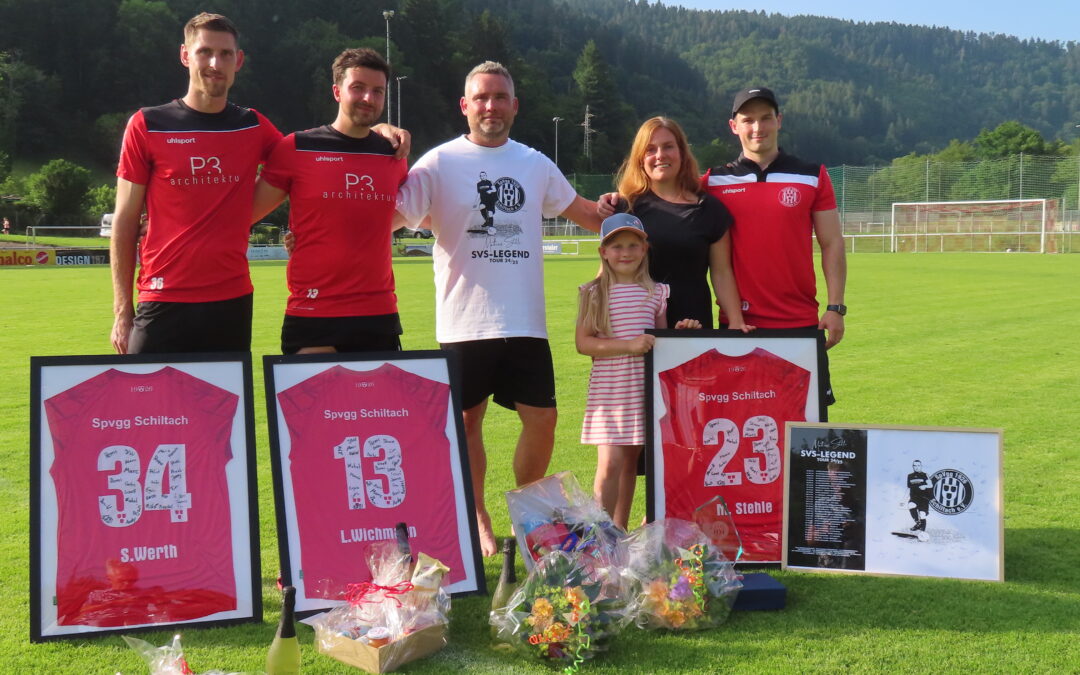 Rundenabschluss mit 3 Verabschiedungen