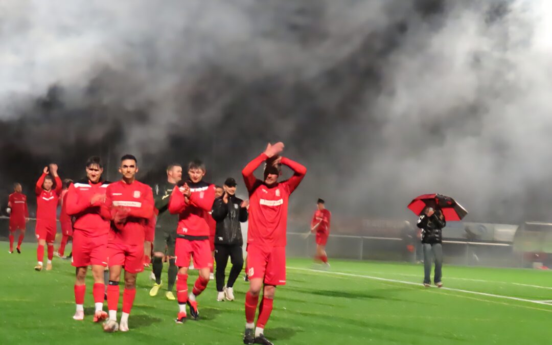 Rundenabschluss beim letzten Heimspiel