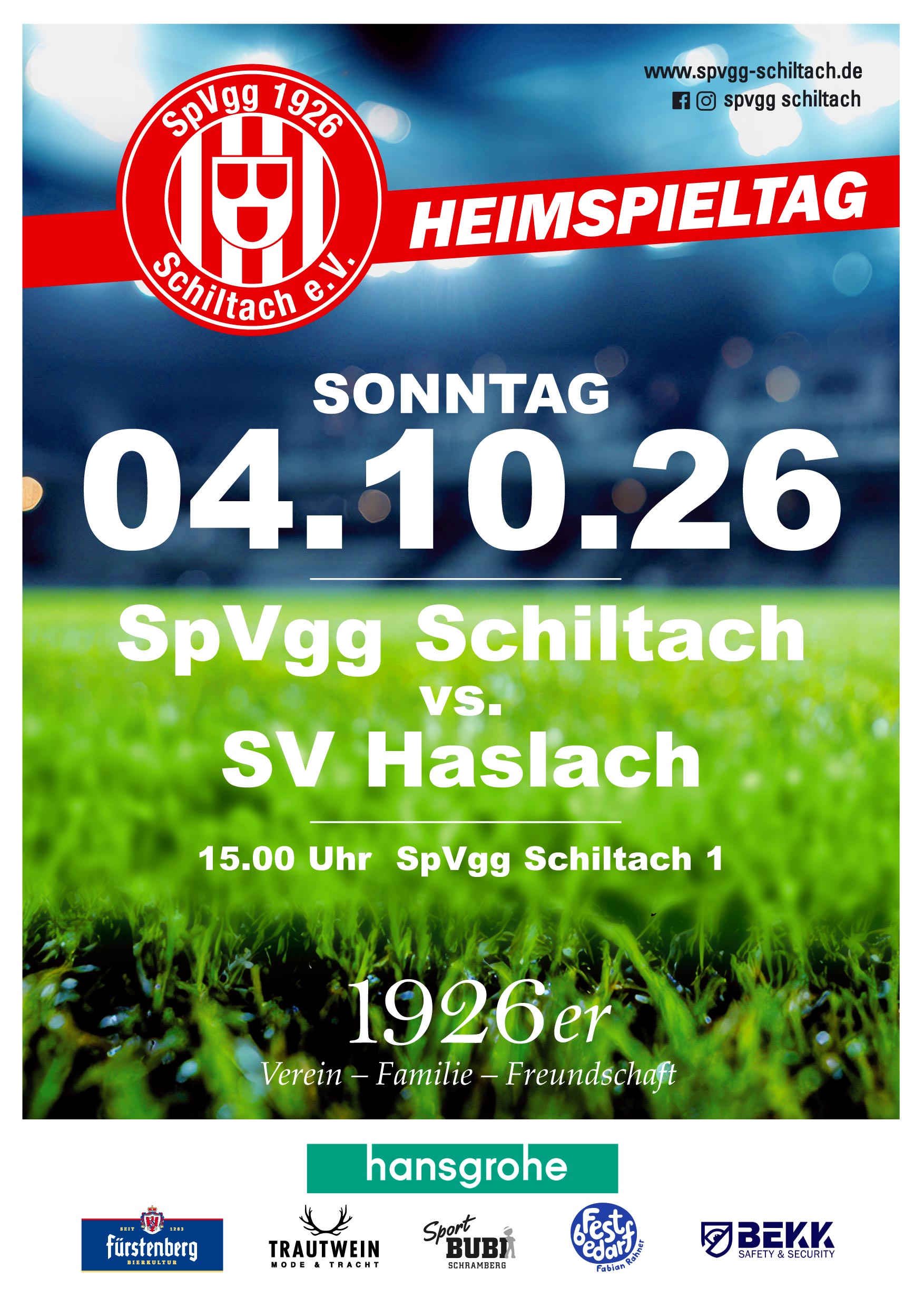 04.10.2026, SV Haslach
